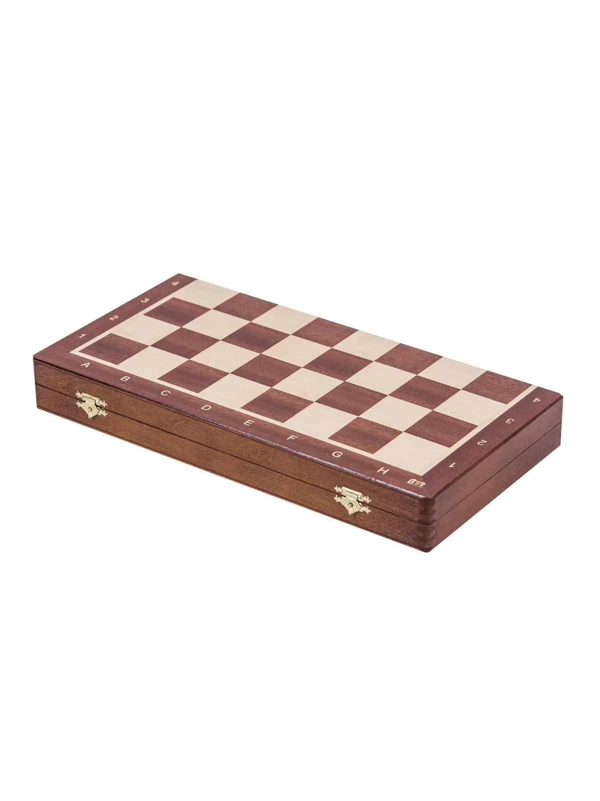 Chess Roman - T4 - Mahogany / Metal