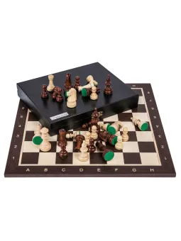 Profi Schach Set Nr 5 - Wenge Lux