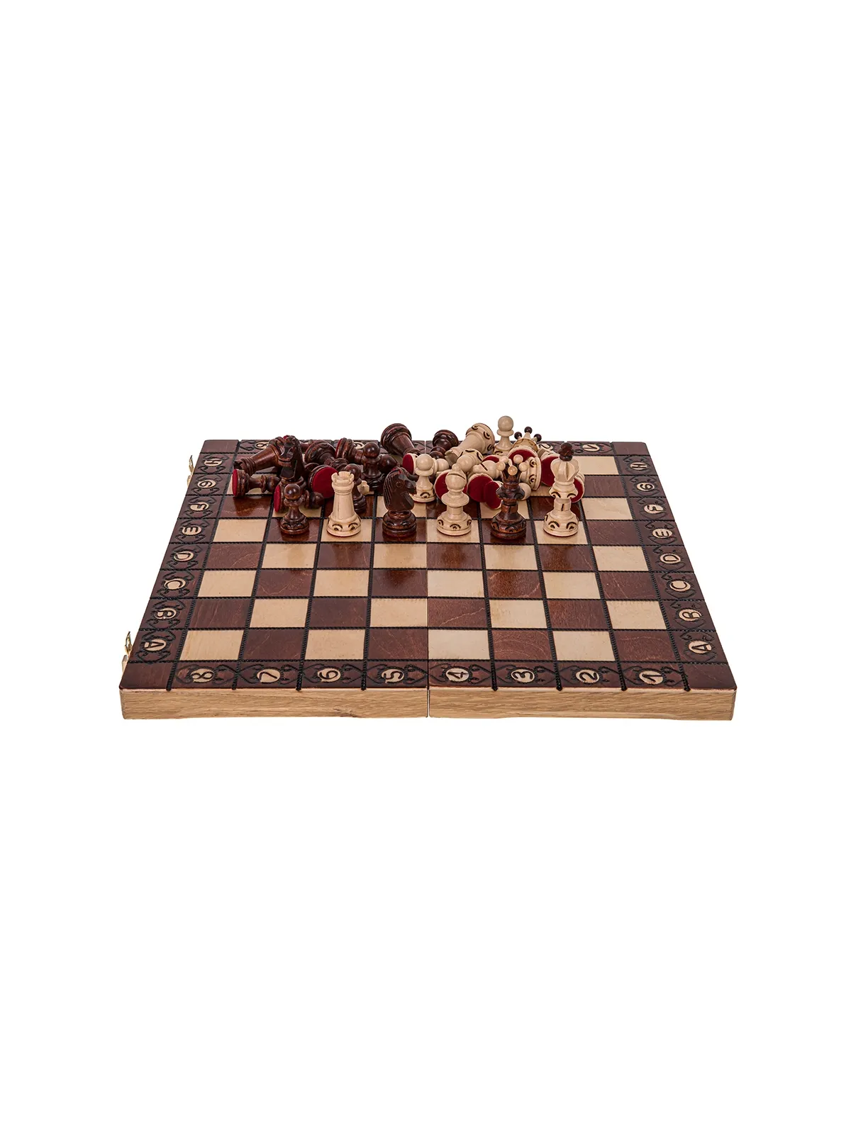 Schach Olympia - Intarsie