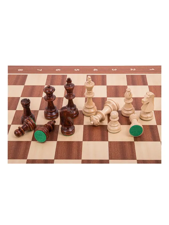 Profi Chess Set No 5 - Mahogany