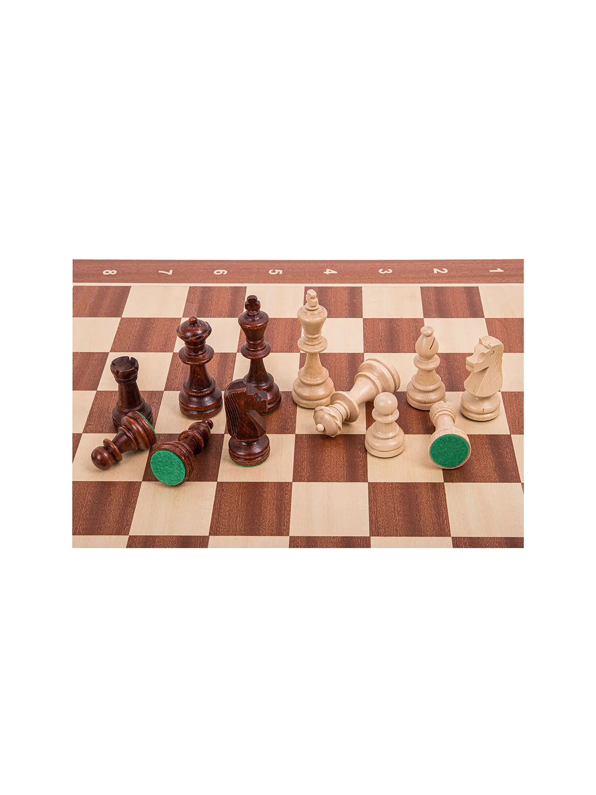 Profi Chess Set No 5 - Mahogany