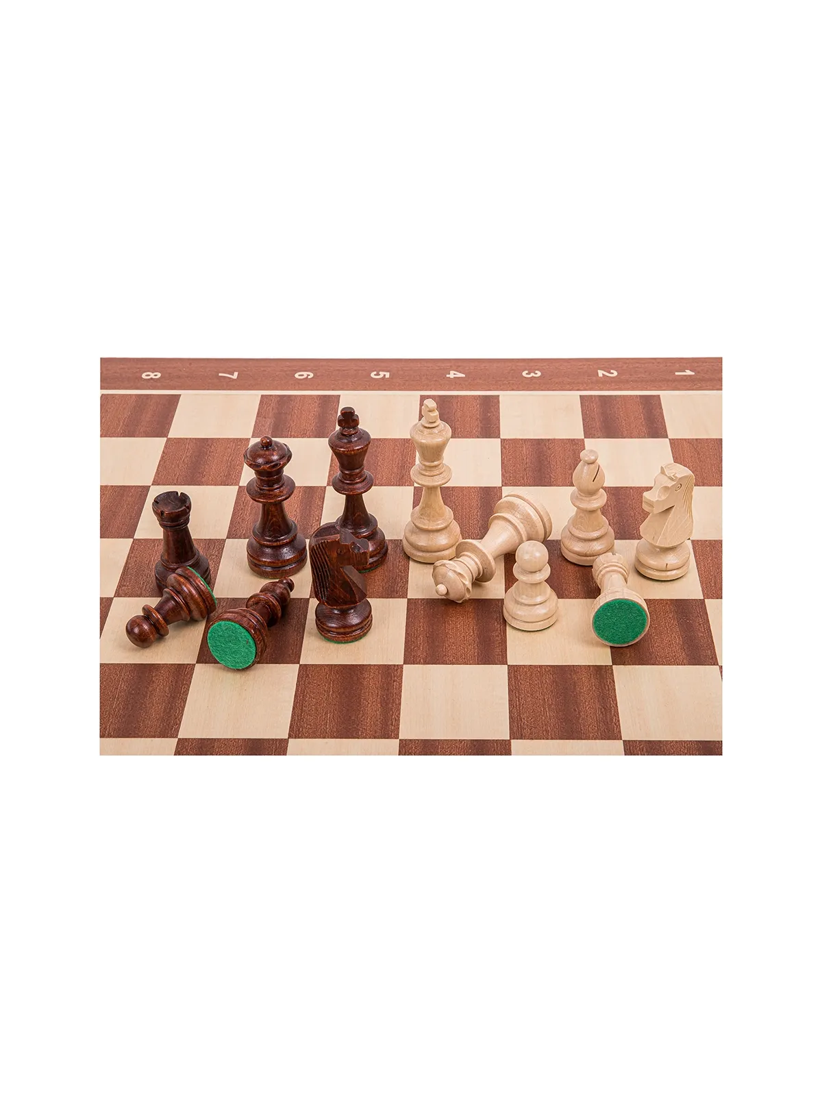 Profi Schach Set Nr 5 - Mahagoni