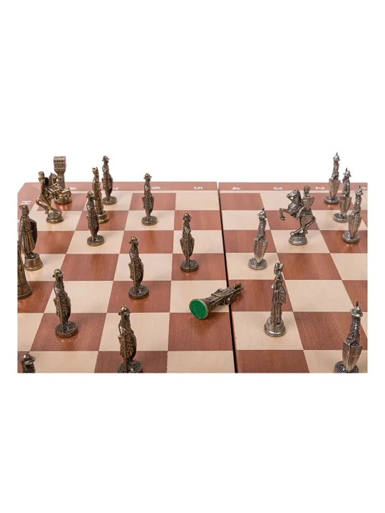 Schach König Arthur - Metal Lux