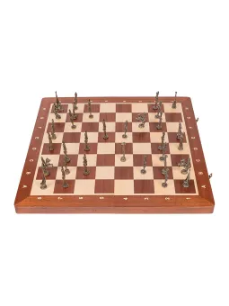 Schach Französisch - Metal Lux