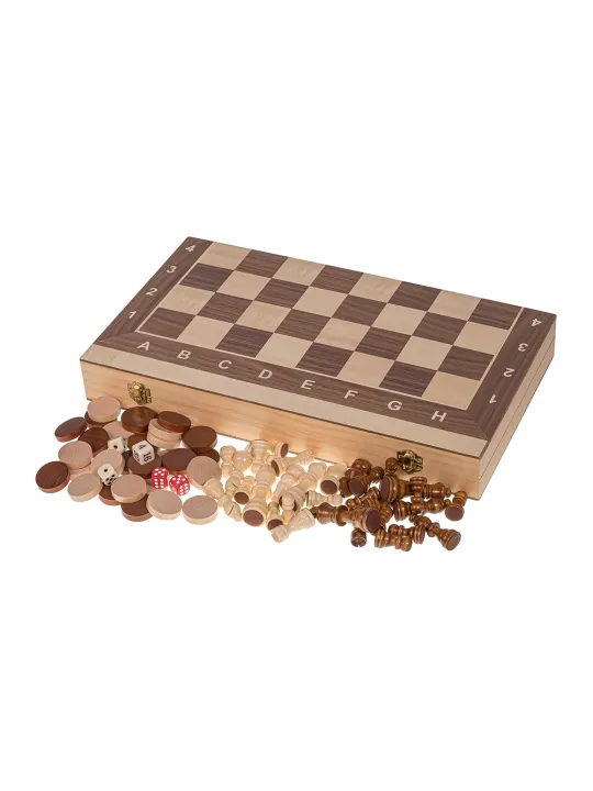 Spiel Senator - Schach + Draughts + Backgammon