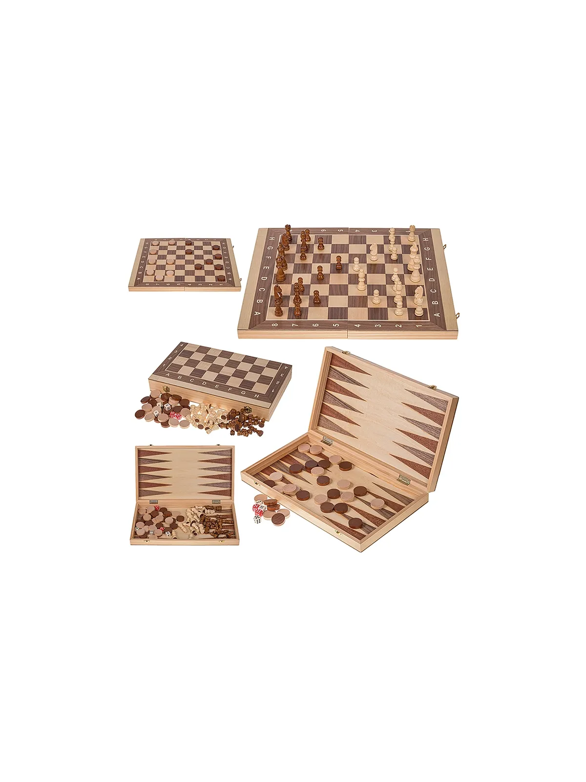 Spiel Senator - Schach + Draughts + Backgammon