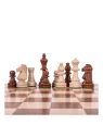 Schachfiguren - Staunton 6 + Koffer Lux