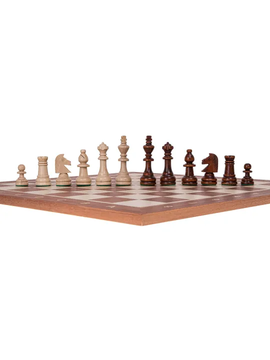 Profi Schach Set Nr 5 - Mahagoni