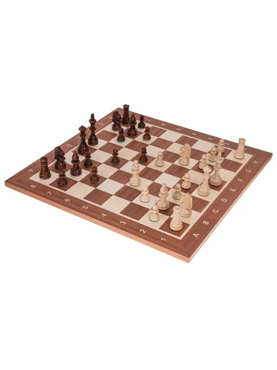 Profi Schach Set Nr 5 - Mahagoni