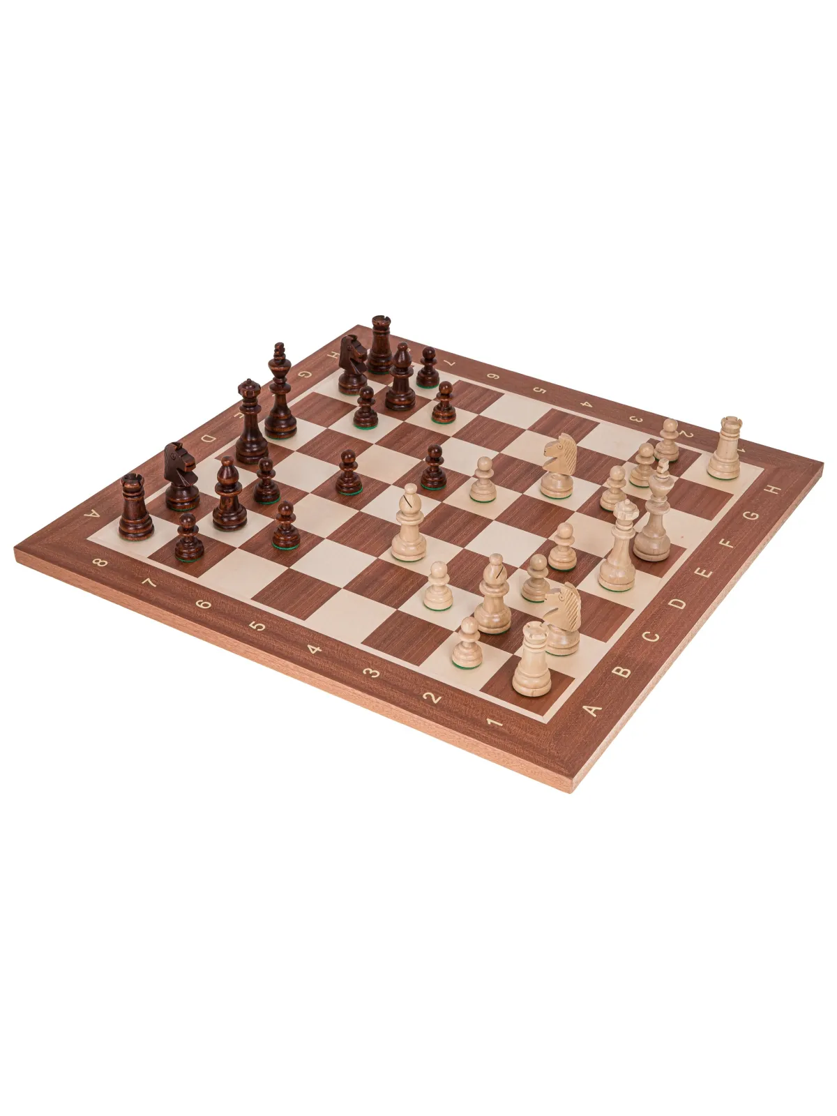 Profi Schach Set Nr 5 - Mahagoni