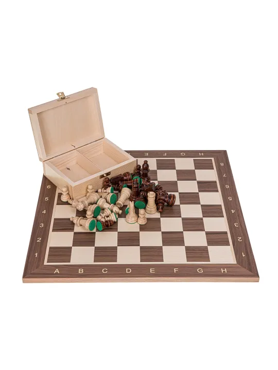 Profi Chess Set No 4 - Mahogany