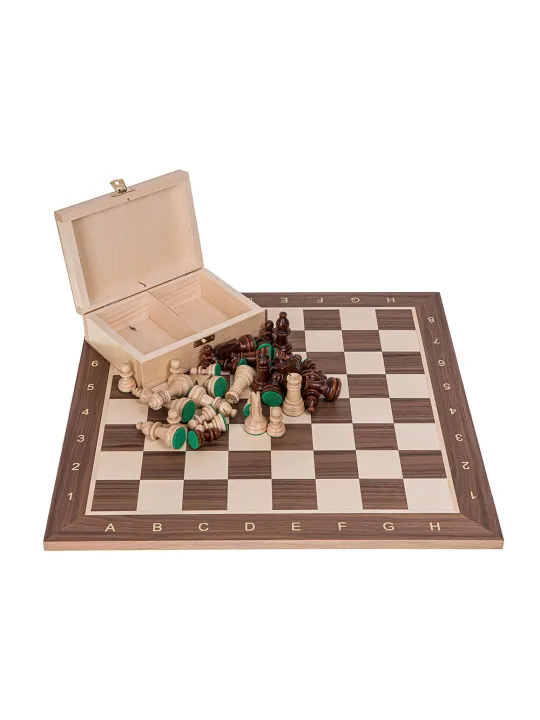 Profi Schach Set Nr 4 - Mahagoni