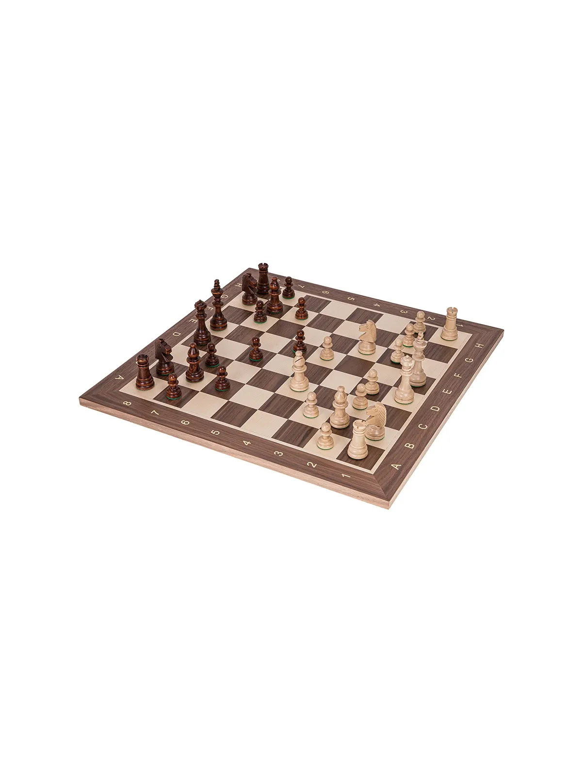 Profi Schach Set Nr 4 - Mahagoni