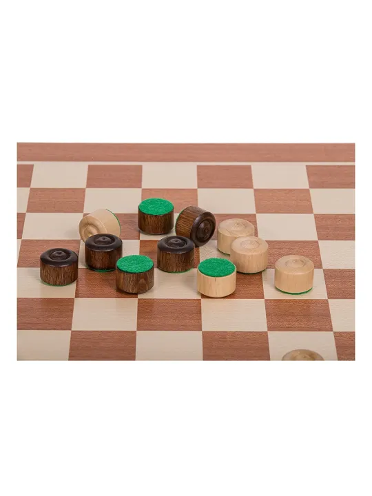 Profi Schach Set Nr 5 - Mahagoni