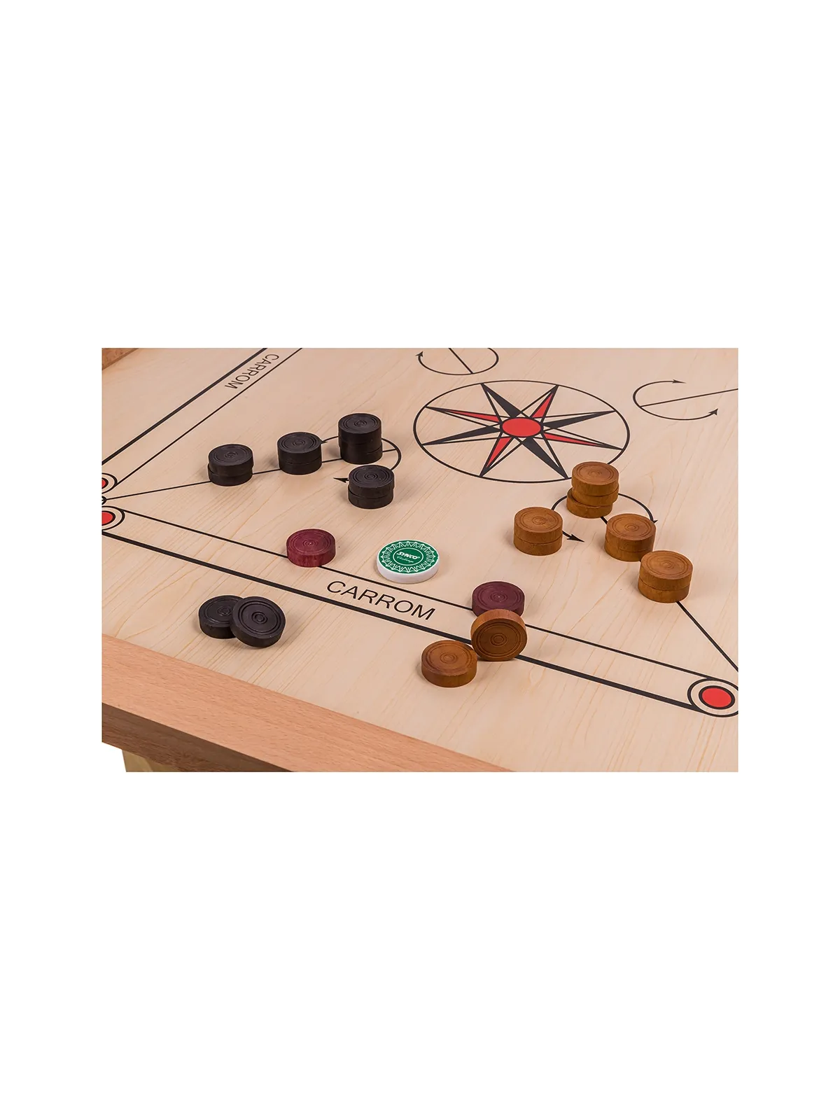 Bilard Indyjski - Carrom 840 Lux