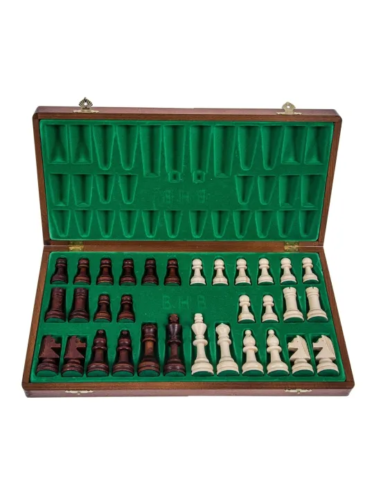 Schach Magnetisch - Mahagoni