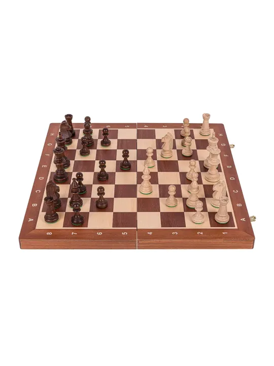 Schach Turnier Nr. 6 - Mahagoni WW - Schach Shop - sklep-szachy.pl