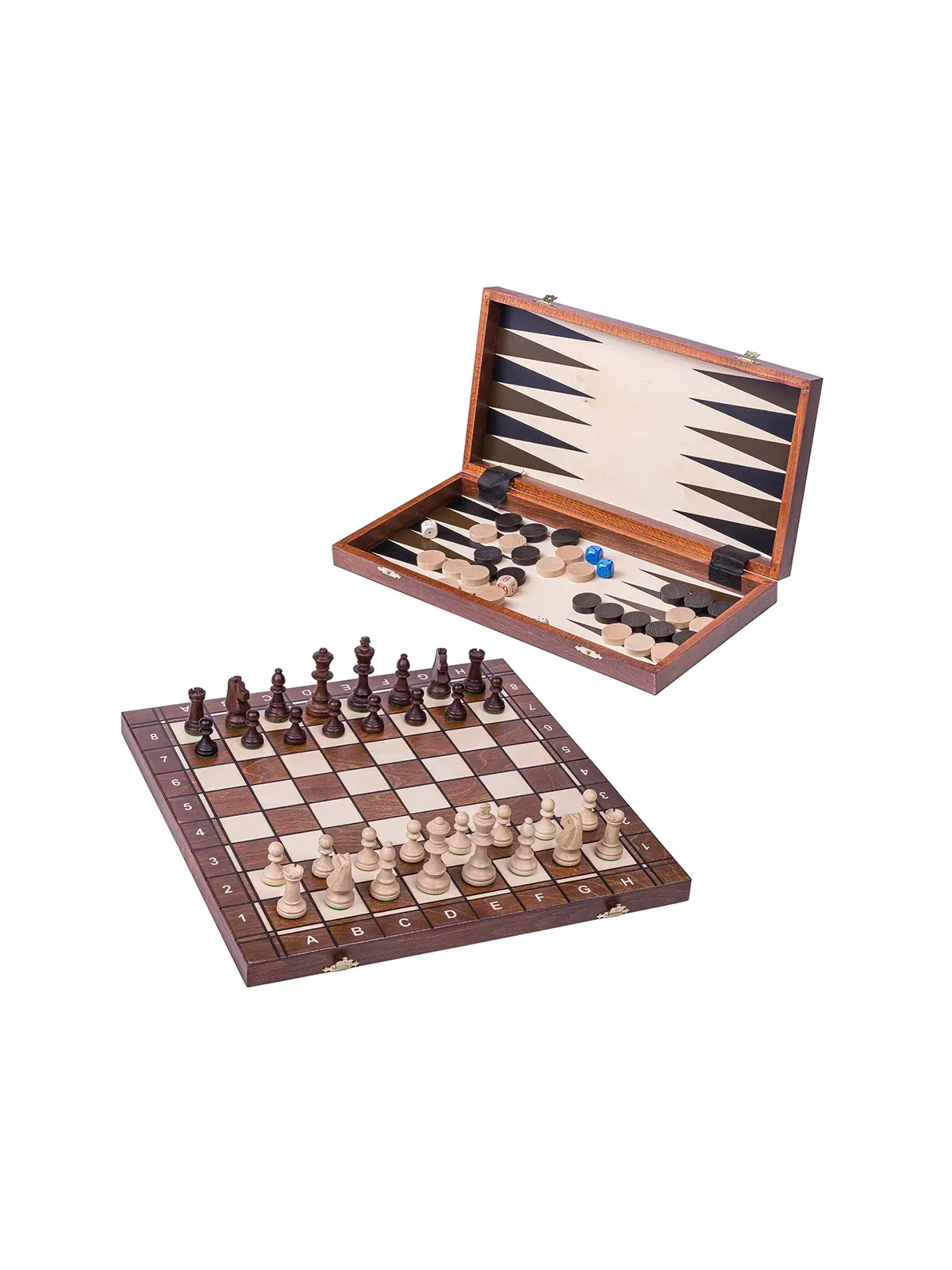 Spiel Senator - Schach + Dame + Backgammon - sklep-szachy.pl
