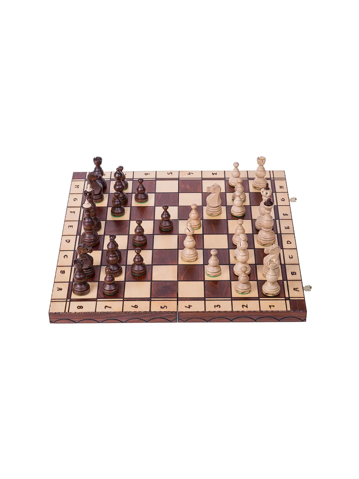 Schach aus Holz LEGATE - Online Schach Shop - sklep-szachy.pl