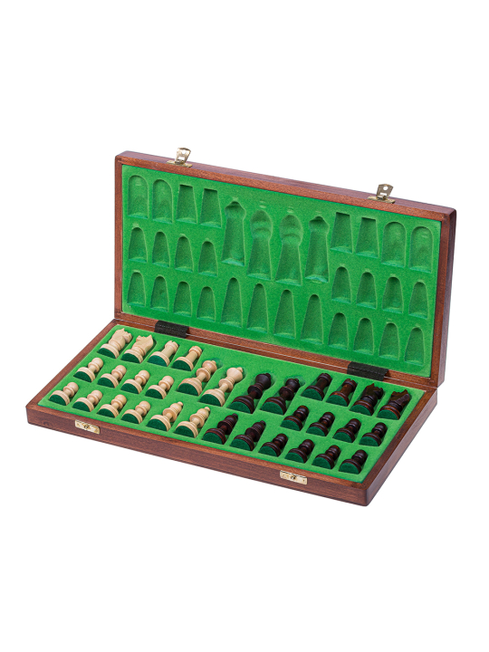 Schach aus Holz Turnier Nr. 4 - Mahagoni AG - Online Schach Shop - sklep-szachy.pl