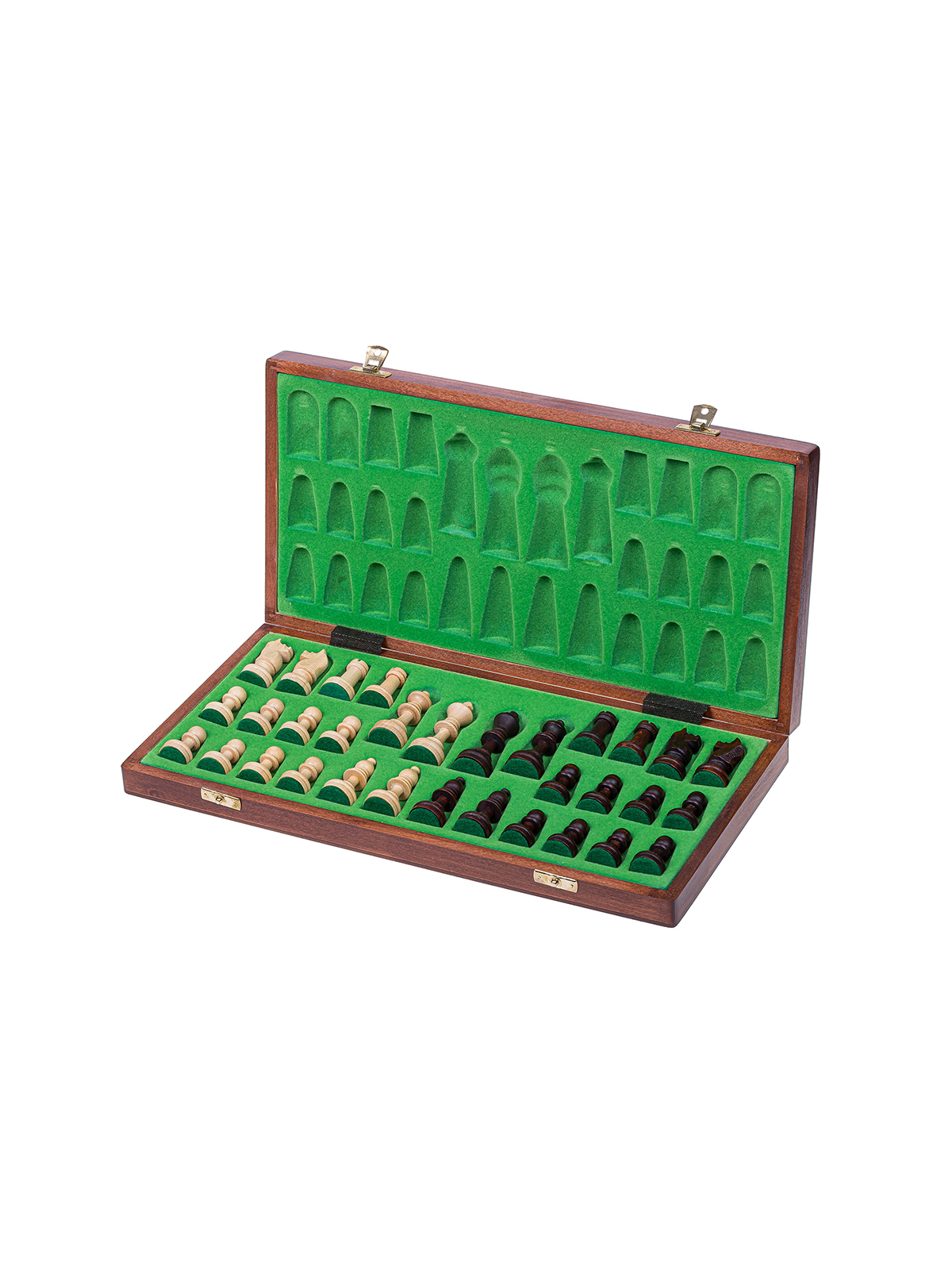 Schach aus Holz Turnier Nr. 4 - Mahagoni AG - Online Schach Shop - sklep-szachy.pl
