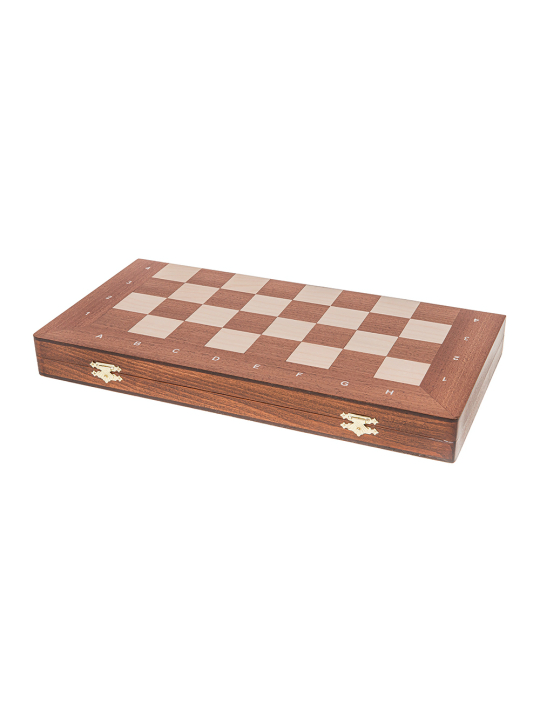 Schach aus Holz Turnier Nr. 4 - Mahagoni AG - Online Schach Shop - sklep-szachy.pl