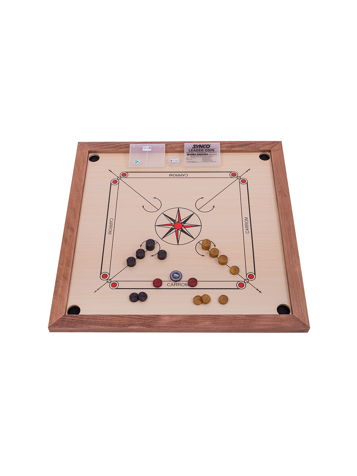 Indisches Billard - Carrom 840 Lux - sklep-szachy.pl