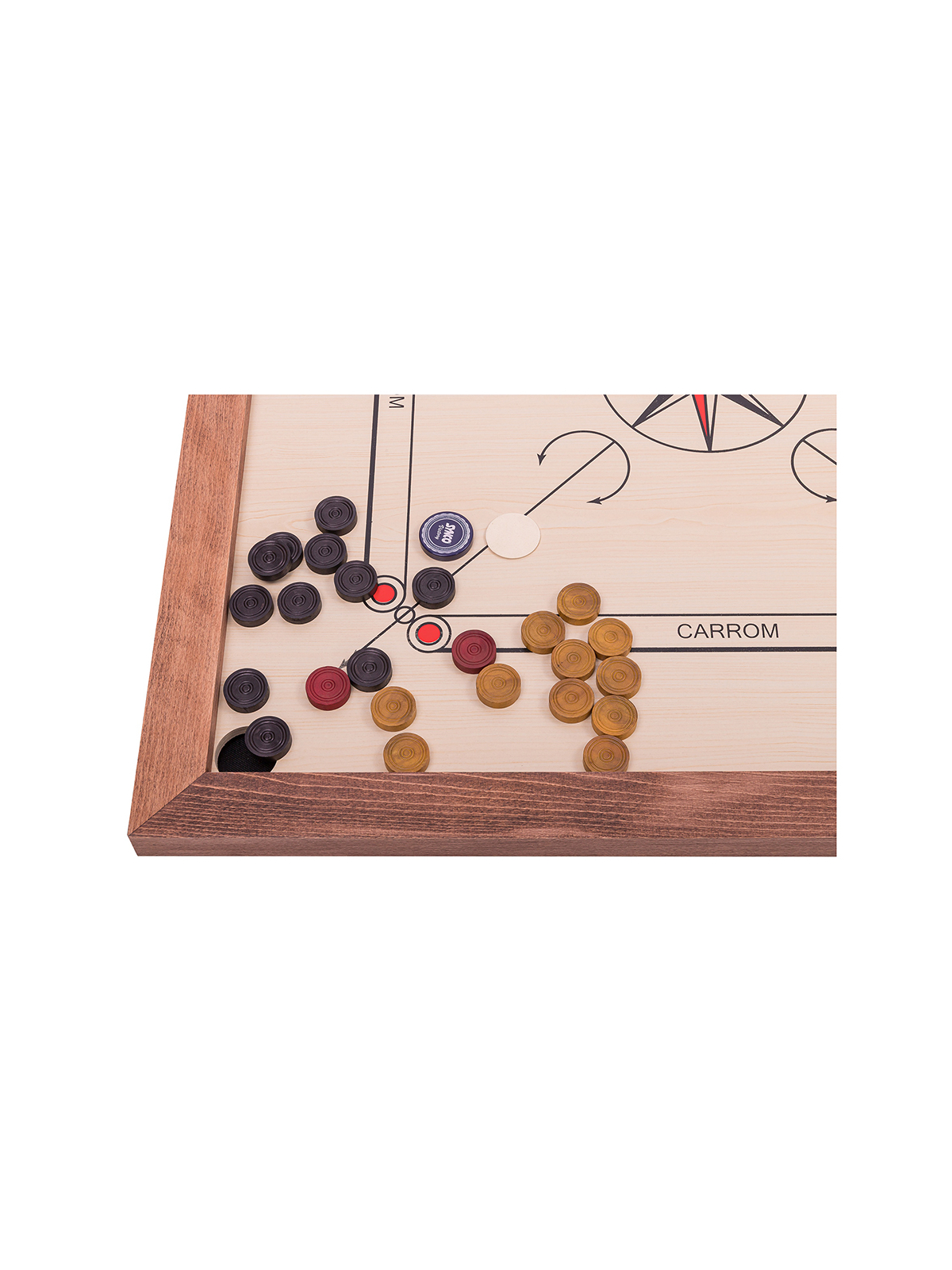 Indisches Billard - Carrom 840 Lux - sklep-szachy.pl