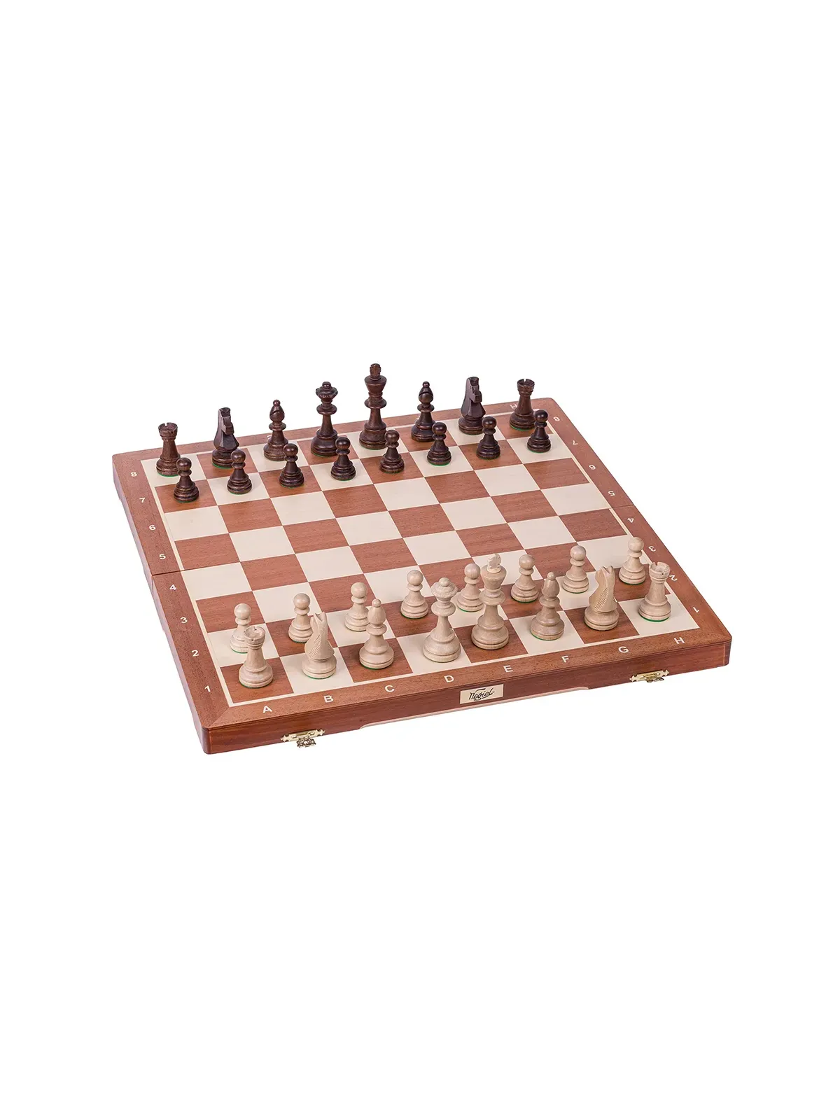 Tournament Chess Set No. 6 - Mahogany Exclusive + Case