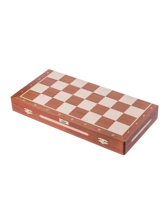 Turnierschach Nr. 6 - Mahagoni Exclusive + Etui