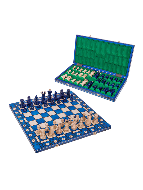 Szachy Ambasador Blue - sklep-szachy.pl