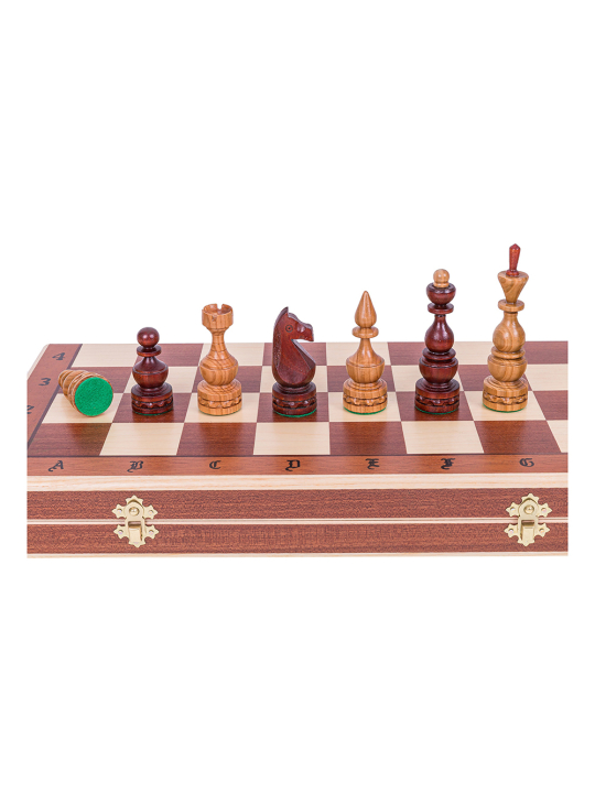Schach Mosel - Mahagoni - Online Schach Shop - sklep-szachy.pl