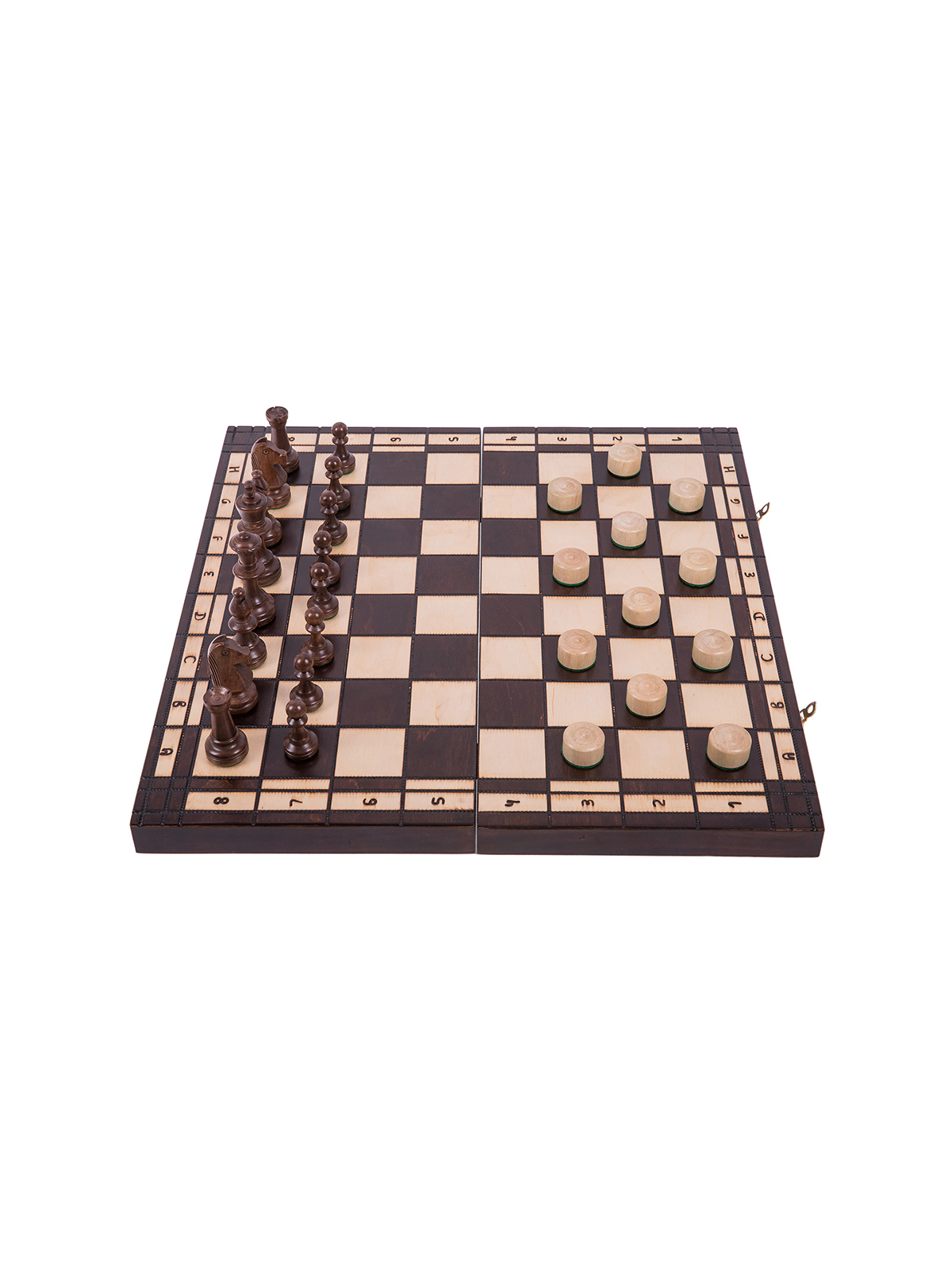 Schach + Dame - XL - Online Schach Shop - sklep-szachy.pl