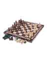 Gra 2-1 Szachy + Warcaby - XL - sklep-szachy.pl