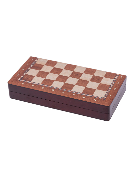 Chess Magnetic 290 - Mahogany - sklep-szachy.pl
