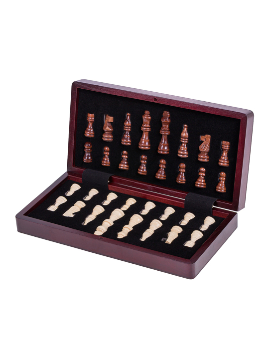 Schach Magnetisch 290 - Mahagoni - sklep-szachy.pl