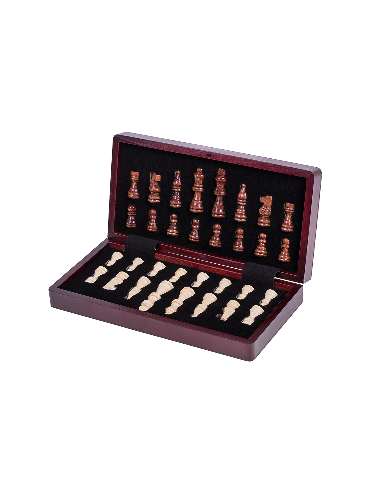 Chess Magnetic 290 - Mahogany - sklep-szachy.pl