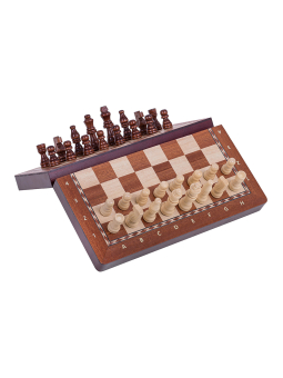 Schach Magnetisch 290 - Mahagoni - sklep-szachy.pl