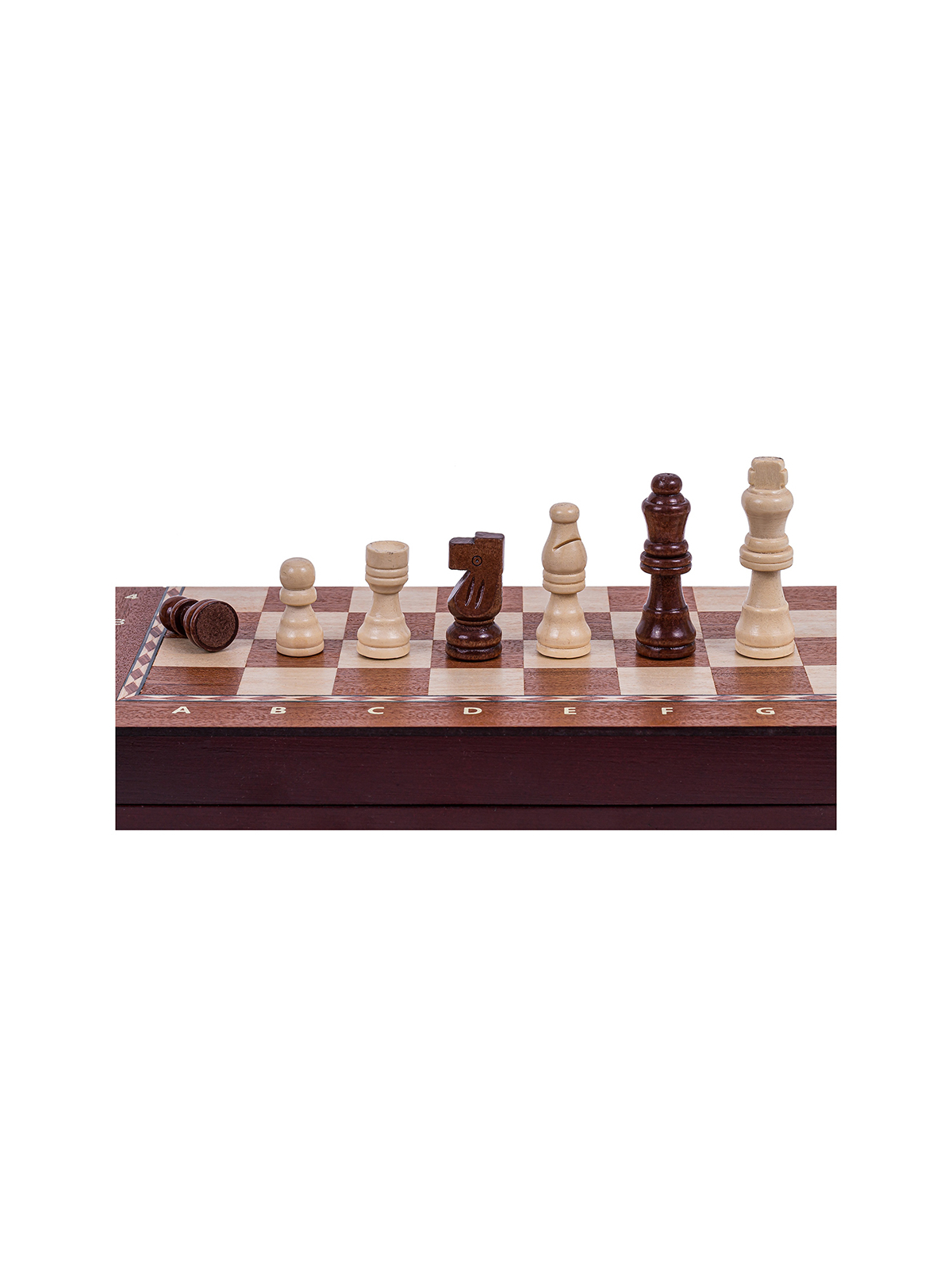 Schach Magnetisch 290 - Mahagoni - sklep-szachy.pl