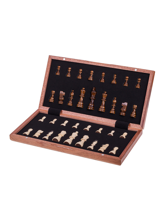Chess Magnetic - Mahogany 380 - sklep-szachy.pl