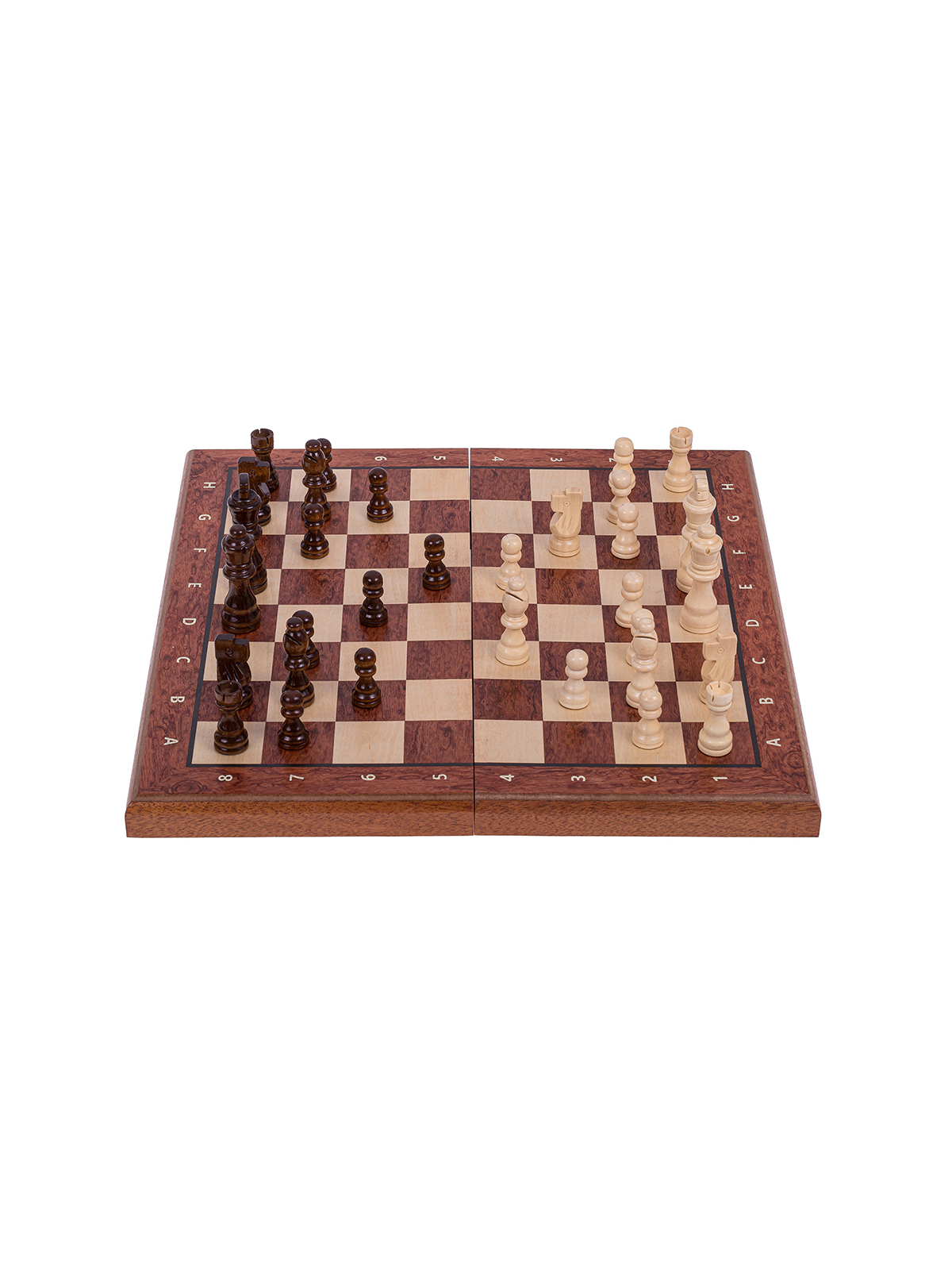 Chess Magnetic - Mahogany 380 - sklep-szachy.pl