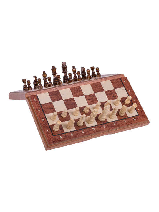 Chess Magnetic - Mahogany 380 - sklep-szachy.pl