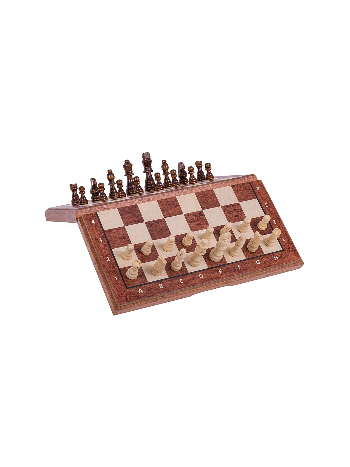 Chess Magnetic - Mahogany 380 - sklep-szachy.pl