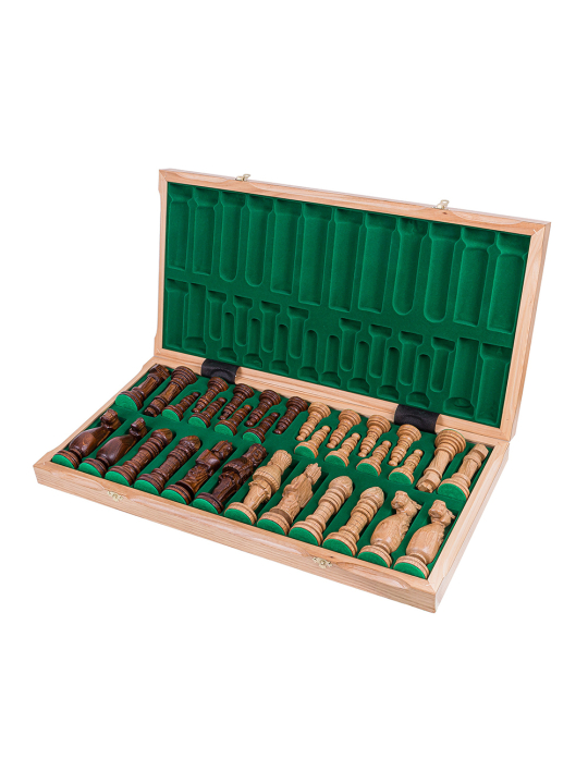 Schach Spanien - Eiche - Online Schach Shop - sklep-szachy.pl
