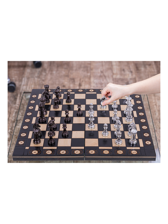 Szachy Turniejowe Silver Edition - sklep-szachy.pl