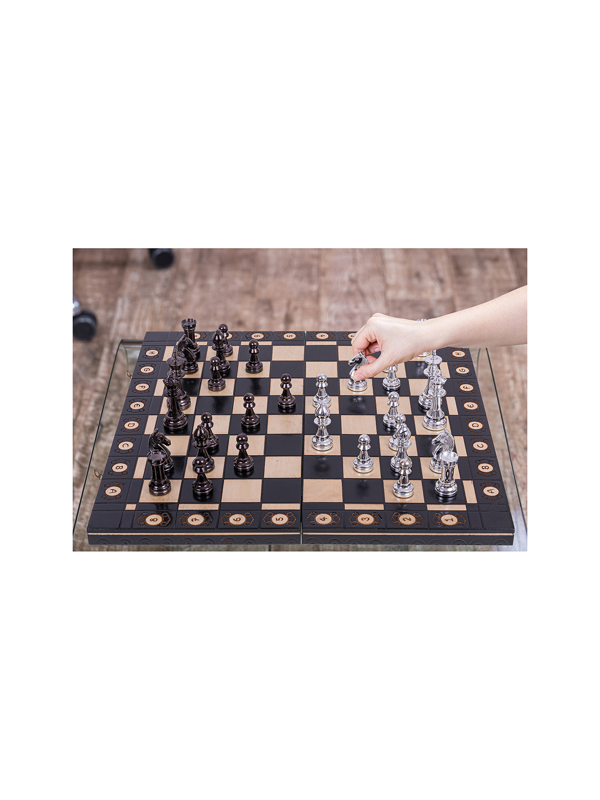 Szachy Turniejowe Silver Edition - sklep-szachy.pl