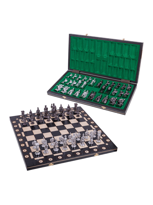 Chess Roman - Silver Edition - Online Chess Shop - sklep-szachy.pl