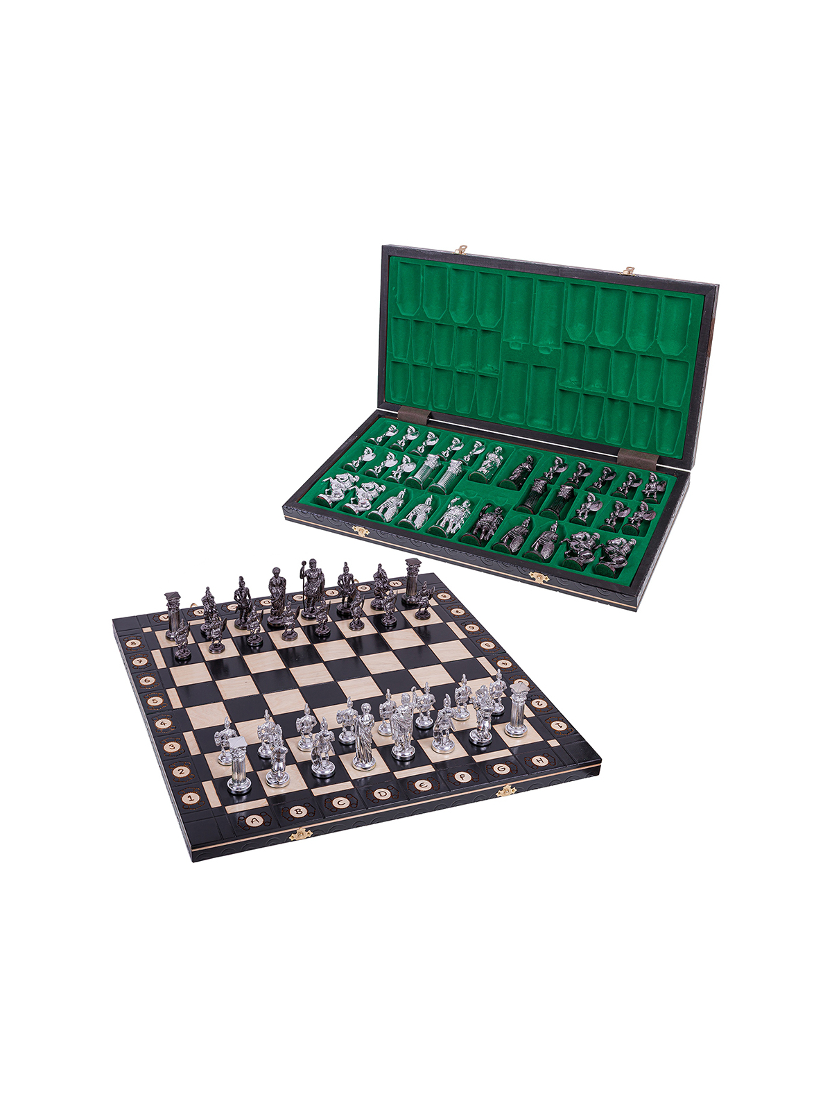 Chess Roman - Silver Edition - Online Chess Shop - sklep-szachy.pl
