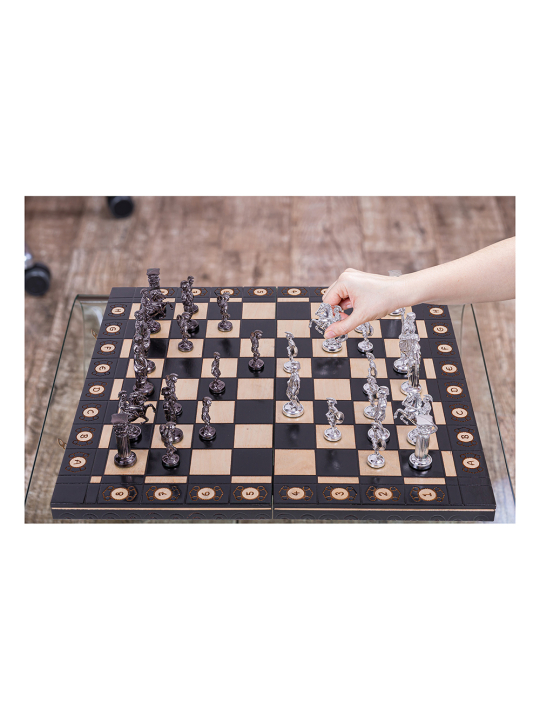 Chess Roman - Silver Edition - Online Chess Shop - sklep-szachy.pl