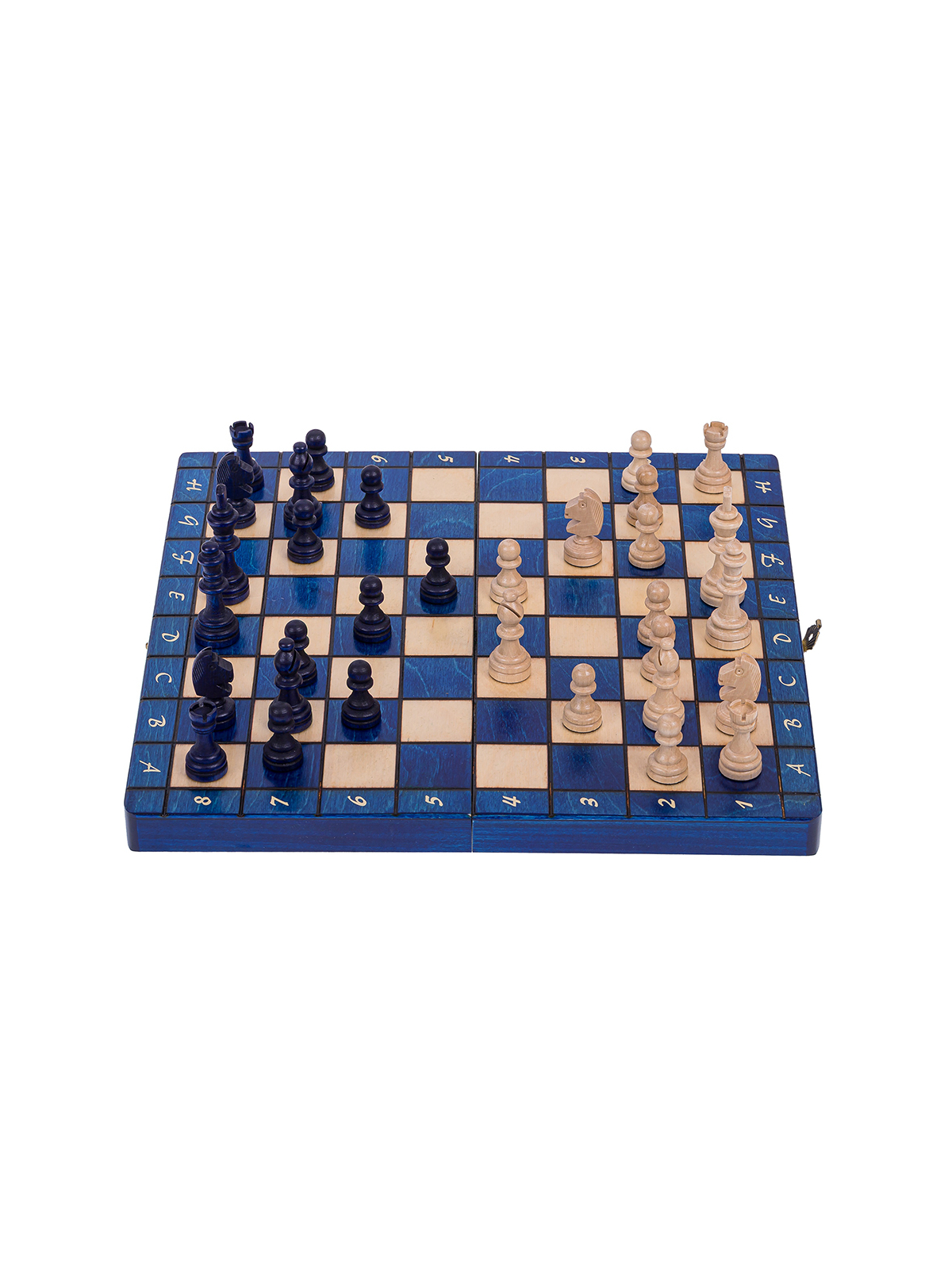 Chess Magnetic - 280  Blue - Online Chess Shop -  sklep-szachy.pl